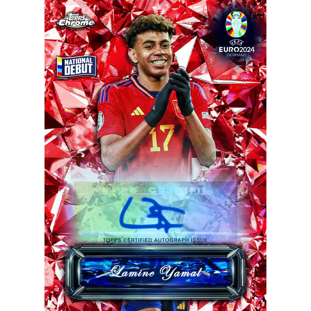 2024 Topps Chrome® UEFA EURO Sapphire Edition