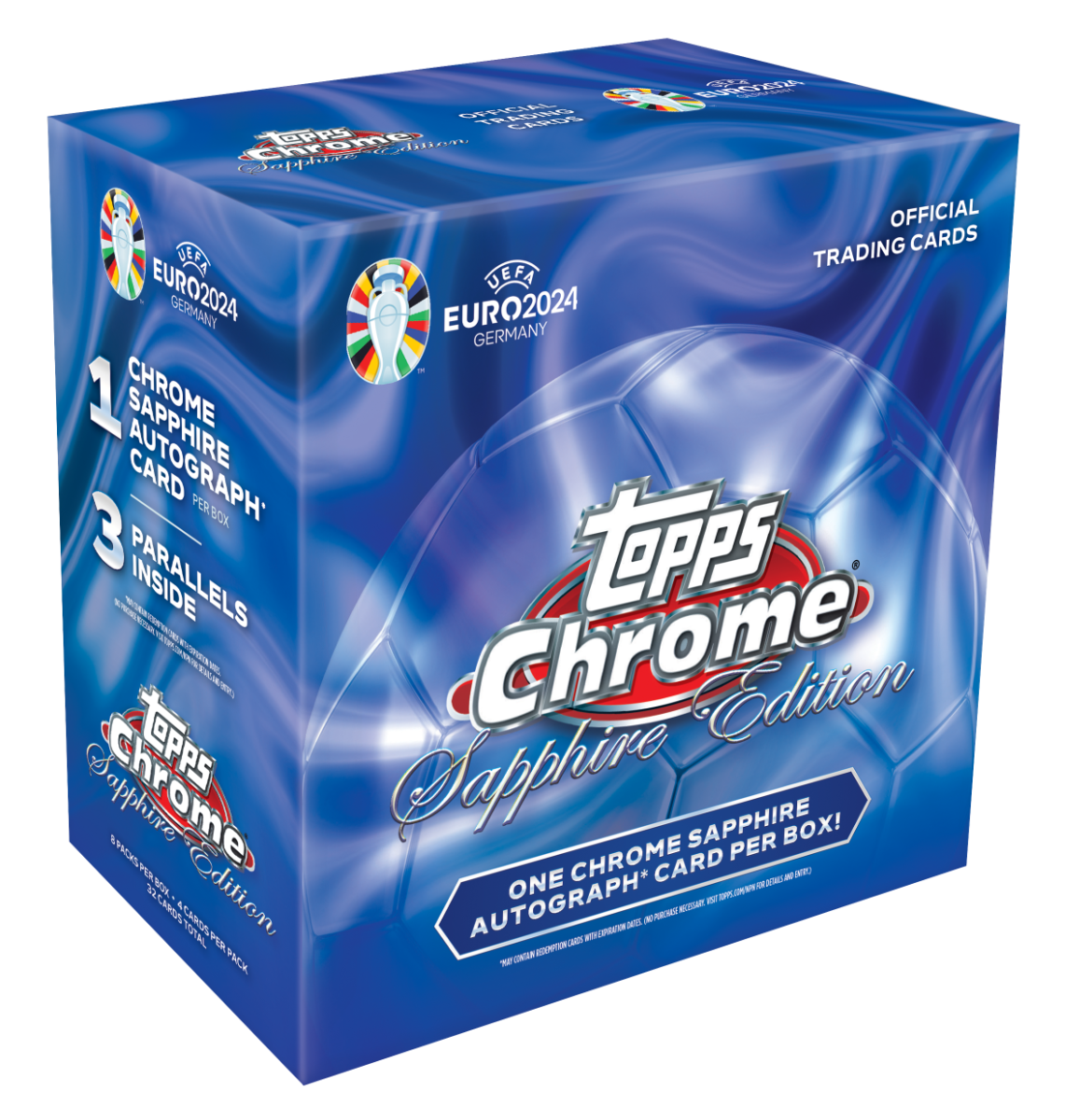 2024 Topps Chrome® UEFA EURO Sapphire Edition