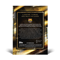 Lamine Yamal - 2024 Kopa Trophy Winner - LOOK OUT FOR ON CARD AUTO / RELICS - Ballon d’Or Topps NOW® Card [20 Cards]