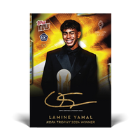 Lamine Yamal - 2024 Kopa Trophy Winner - LOOK OUT FOR ON CARD AUTO / RELICS - Ballon d’Or Topps NOW® Card [20 Cards]